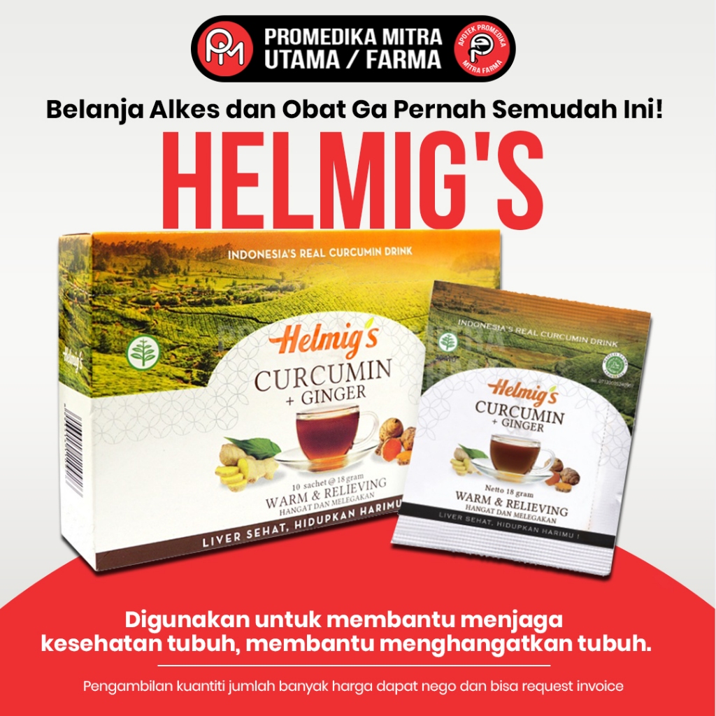 

Helmig's Curcumin Ginger 10 Sachet