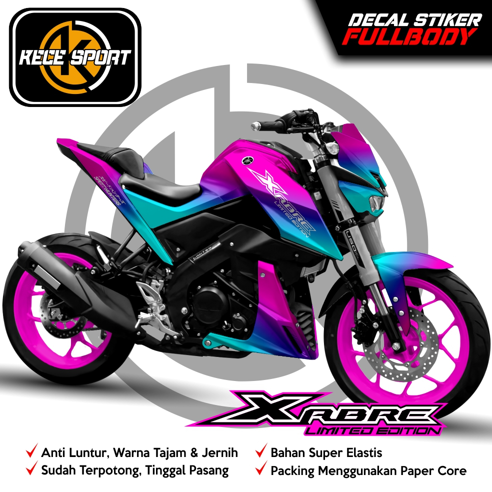 Decal Xabre Full Body Stiker Decal Xabre Variasi Full Body Striping Xabre Variasi Xabre Bunglon