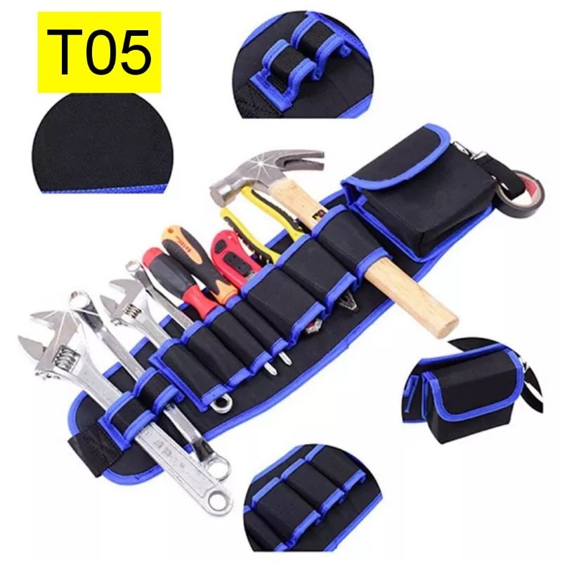 Tool Bag Tas Perkakas/ Electrical tas pinggang tas tukang pas penyimpanan alat bangunan dan listrik 