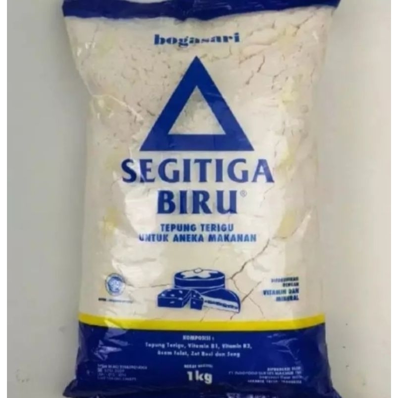 

Tepung Terigu Segitiga Biru(Bogasari)/terigu segitiga ekonomis