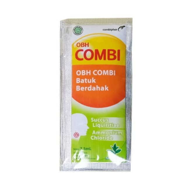 

OBH COMBI Obat Batuk Berdahak Sachet 7.5 ml 5 pcs