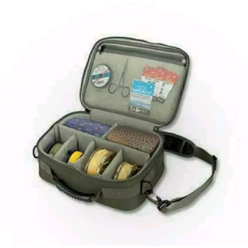 Tas reel pancing tas penyimpanan alat mancing model selempang