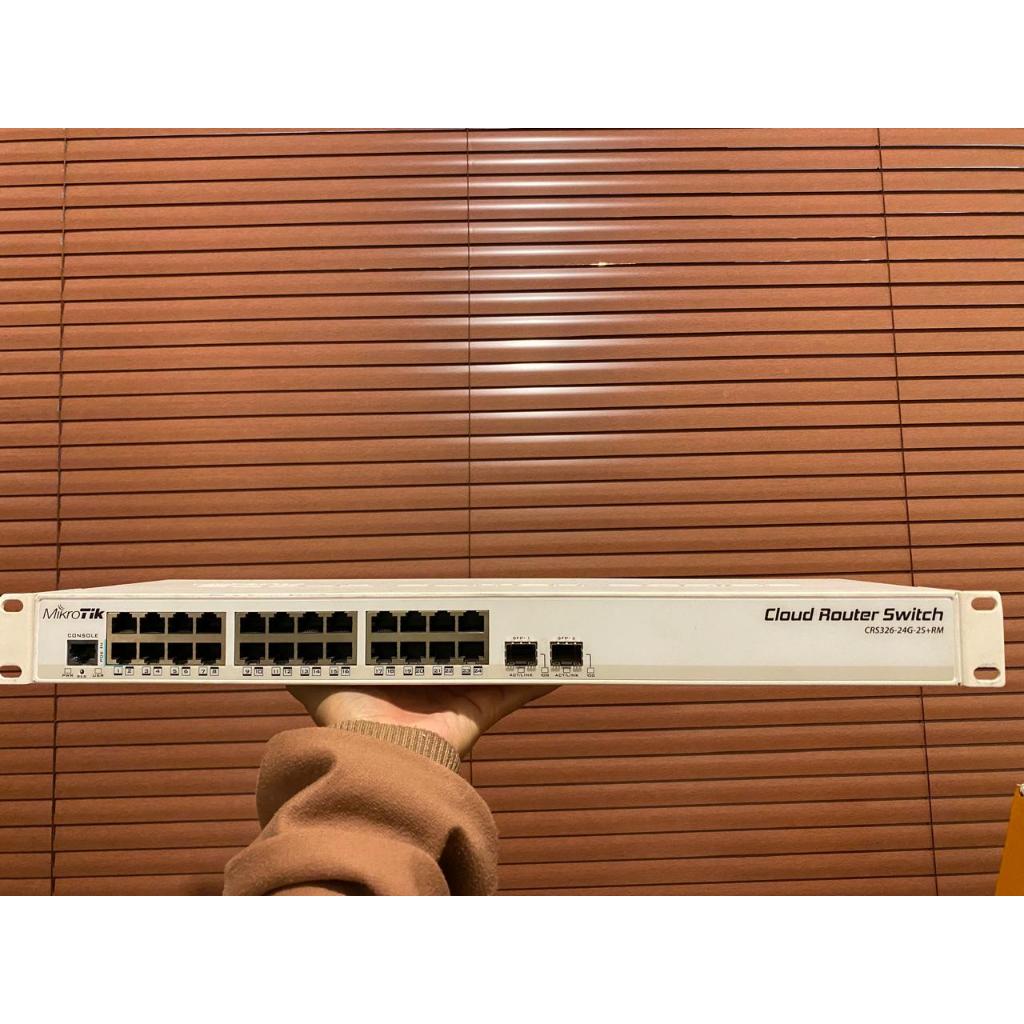 MikroTik CRS 326 24G 2S+ RM / CRS326-24G-2S+RM / Mikrotik CRS326