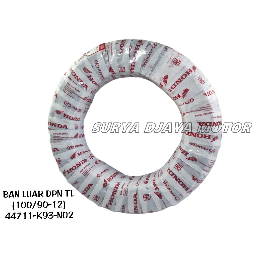44711-K93-N02 Ban Luar Depan 100/90-12 Scoopy eSP LED K93 K2F Federal AHM