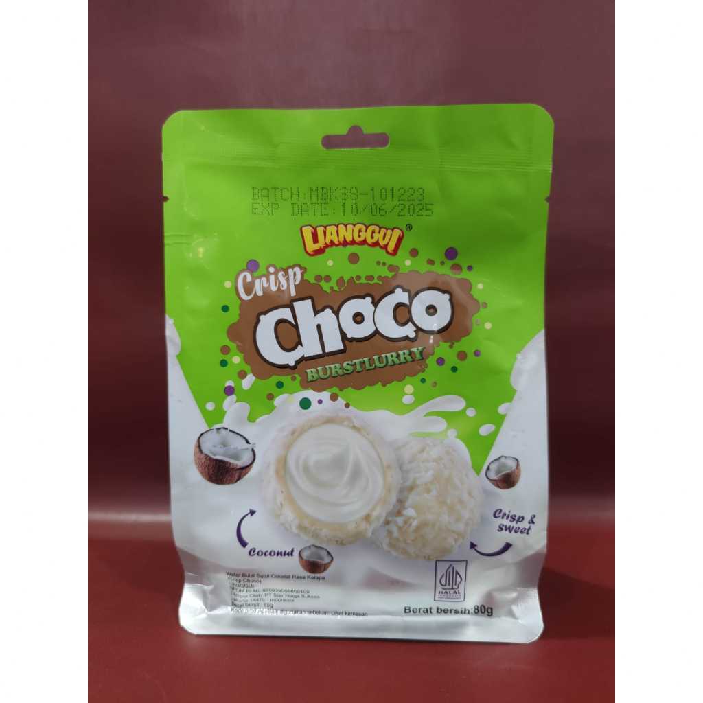 

Lianggui Crispy Choco Busttlurry Coconut 80G