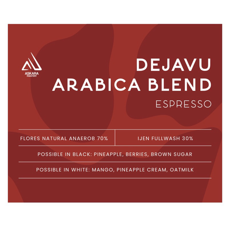 

DEJAVU ARABICA ESPRESSO BLEND 1 KG