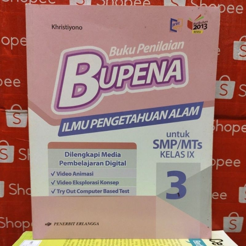 Bupena IPA kelas 9 SMP kurikulum 2013 revisi