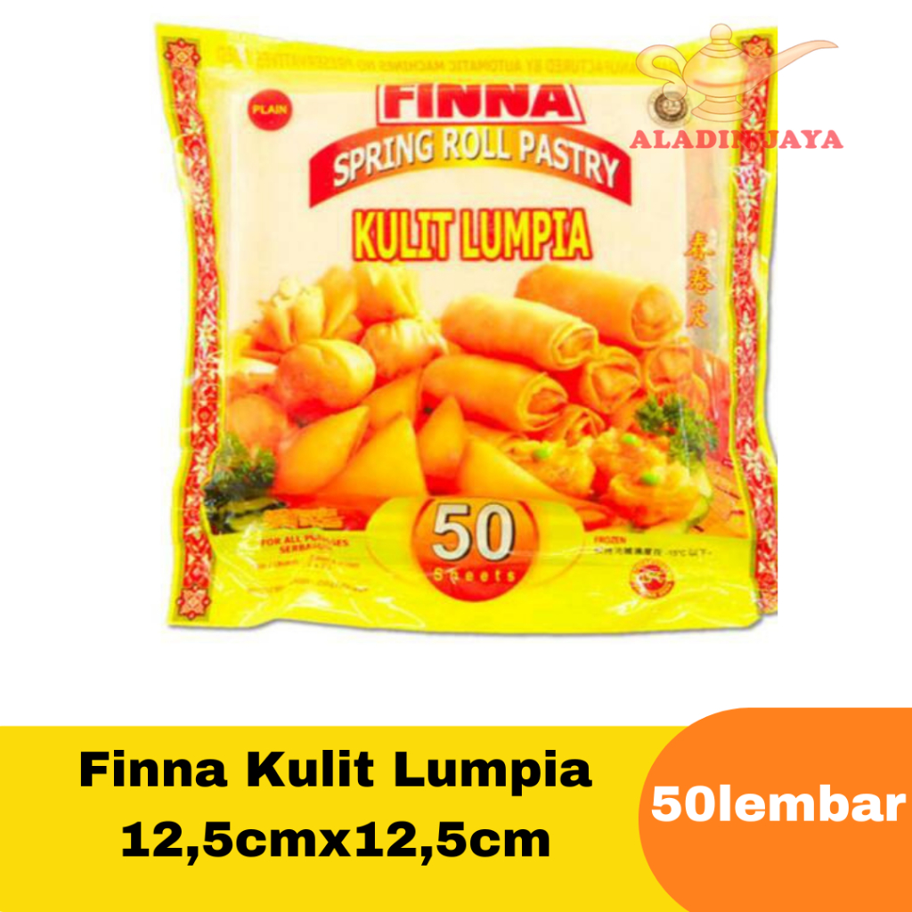 

Finna Kulit Lumpia 12,5cmx12,5cm isi 50 (khusus grab instan)