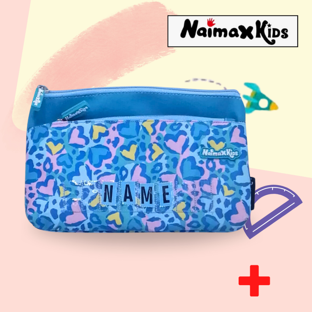 

Pencil Case Custom Nama | Naimax kids Pencil Case Kain / Hardtop