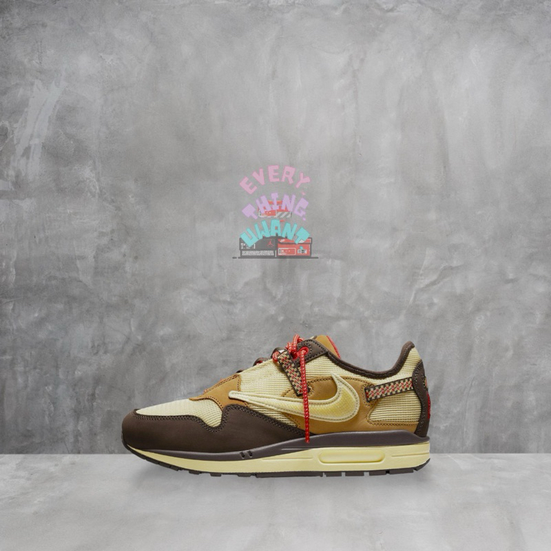 Nike Air Max 1 Travis Scott Cactus Jack Baroque Brown