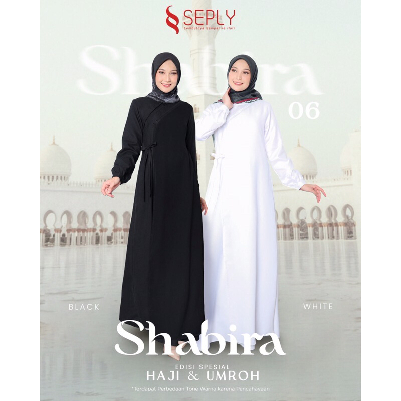 GAMIS SEPLY SASHA 06 EDISI SPESIAL HAJI DAN UMROH || GAMIS HITAM || GAMIS PUTIH || GAMIS POLOS || GA