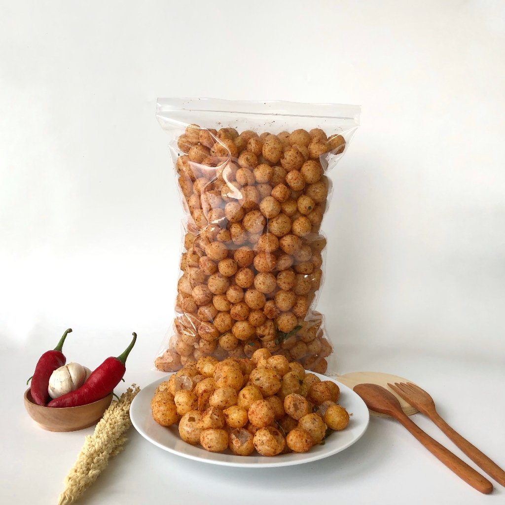 

Cimol Pedas Jeruk 500gr