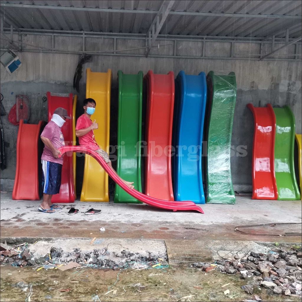 HLS - Perosotan Anak Fiber Panjang 1,5 M - Seluncuran Fiberglass