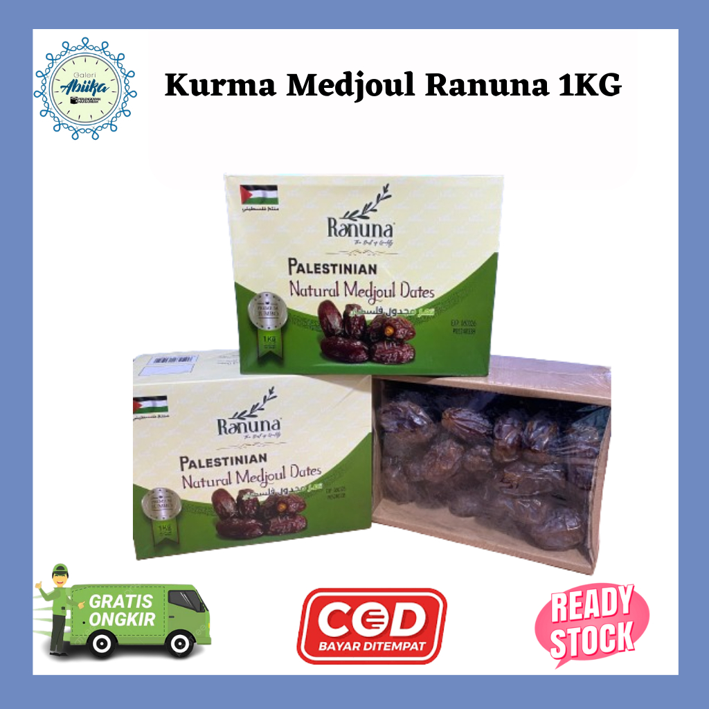 

Kurma Medjool Ranuna 1kg Kurma Medjool Palestine Ranuna 1kg Jumbo