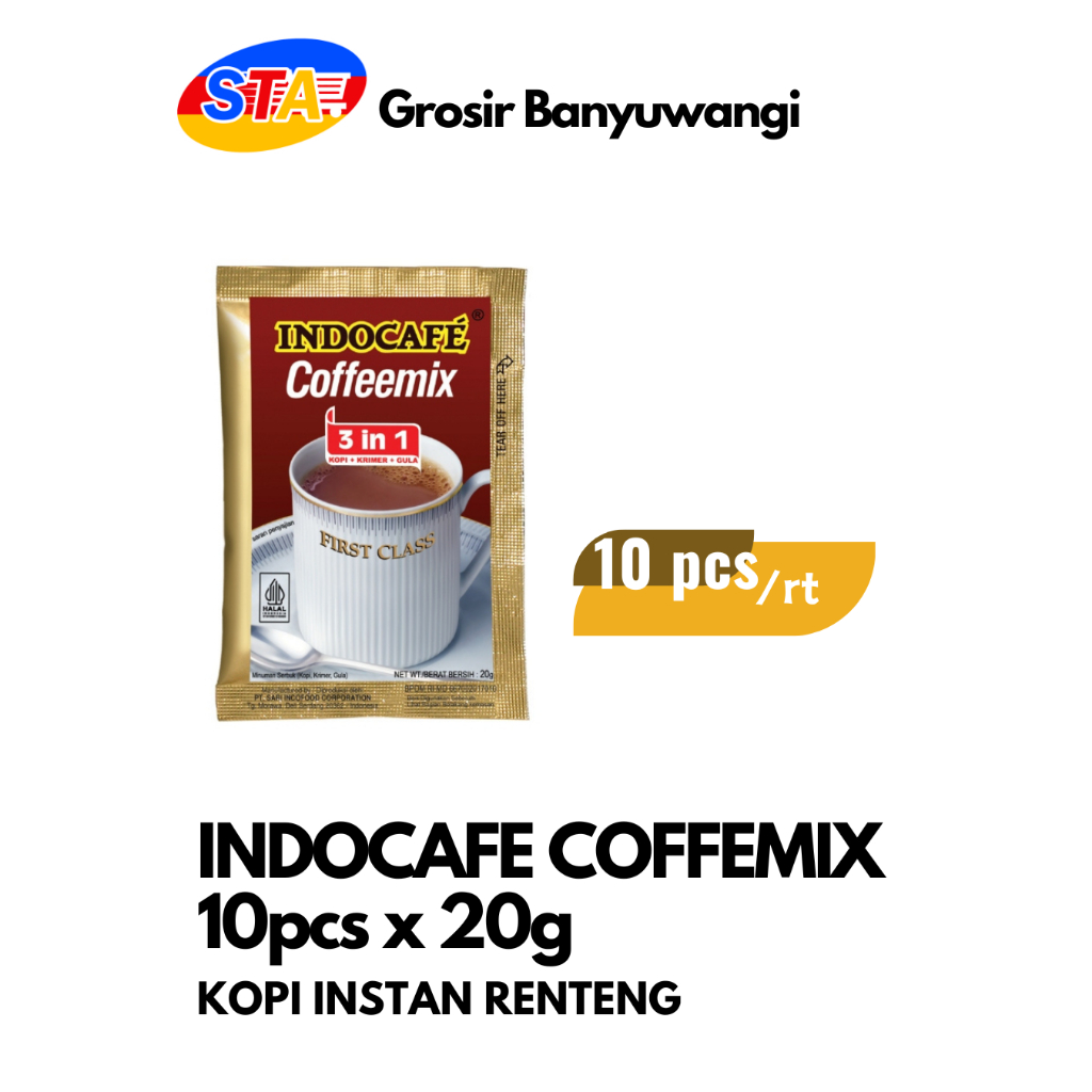 

[BWI] INDOCAFE COFFEMIX ISI 10 PCS | KOPI RENTENG