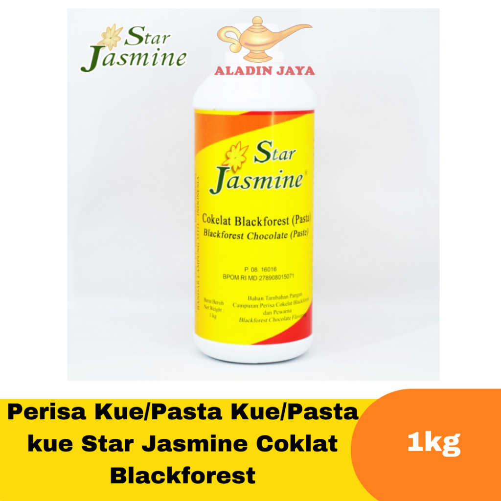 

Perisa Kue/Pasta Kue/Pasta kue Star Jasmine Coklat Blackforest 1kg