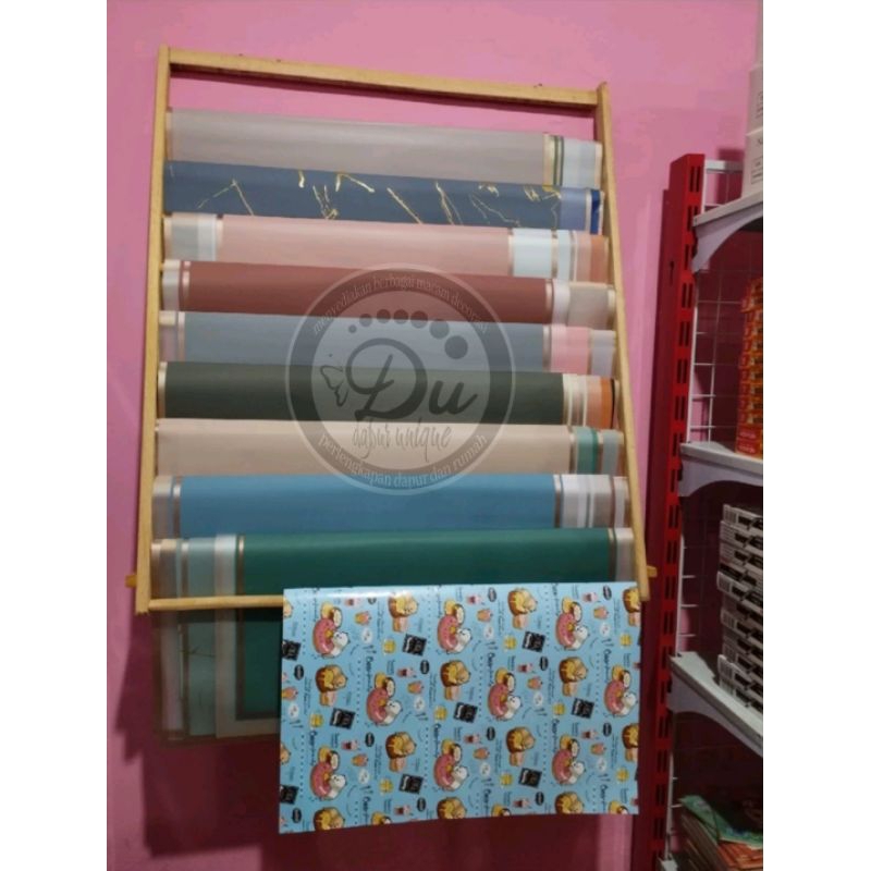 Rak Kertas Wrapping Buket/Rak Multyfungsi/Rak Kertas Celo 12 Susun