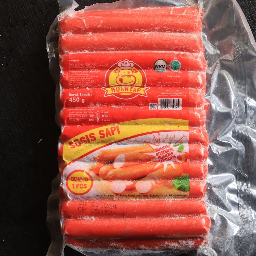 

Sosis Sapi 500Gram-an (Setengah Kilo)