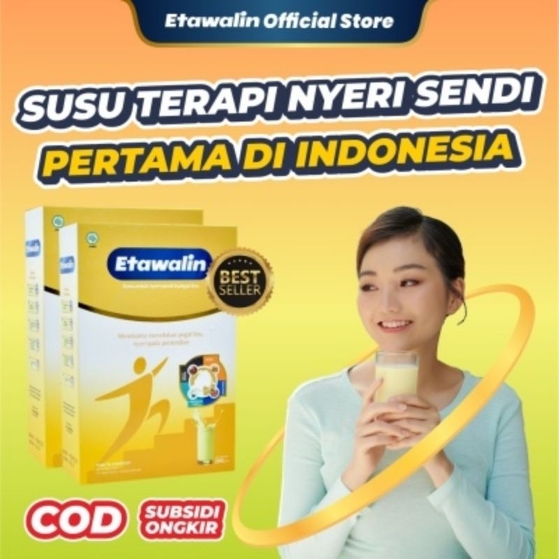 

ETAWALIN Susu Etawa Original Atasi Nyeri Sendi Asam Urat | BPOM