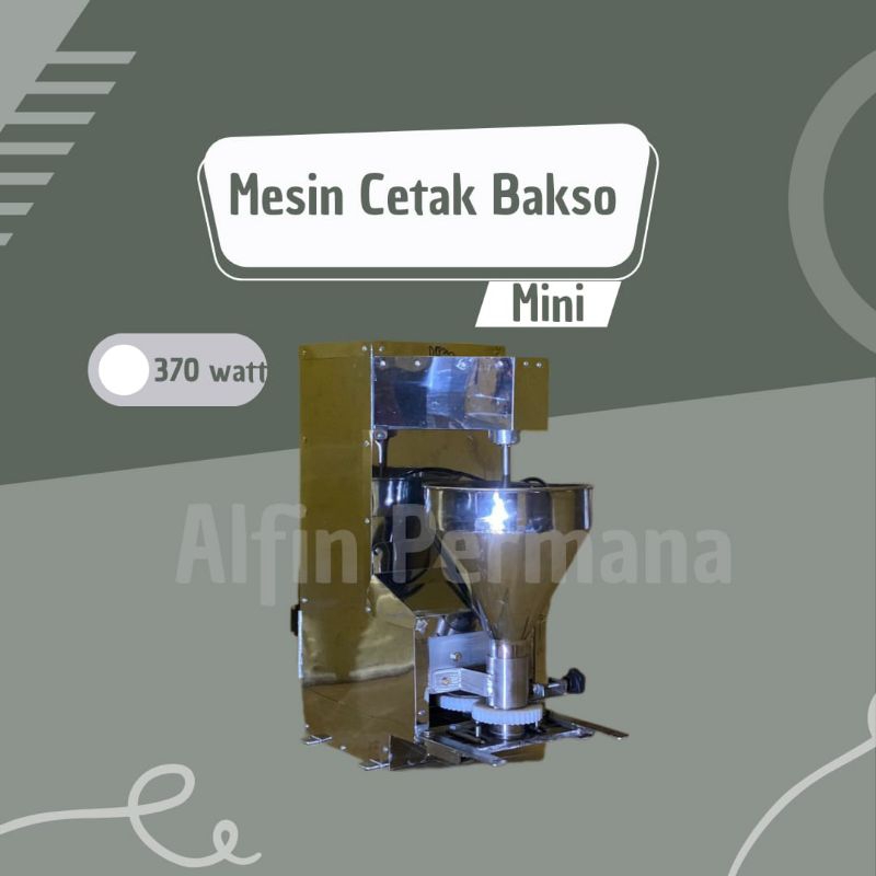 Mesin Cetak Bakso Mini