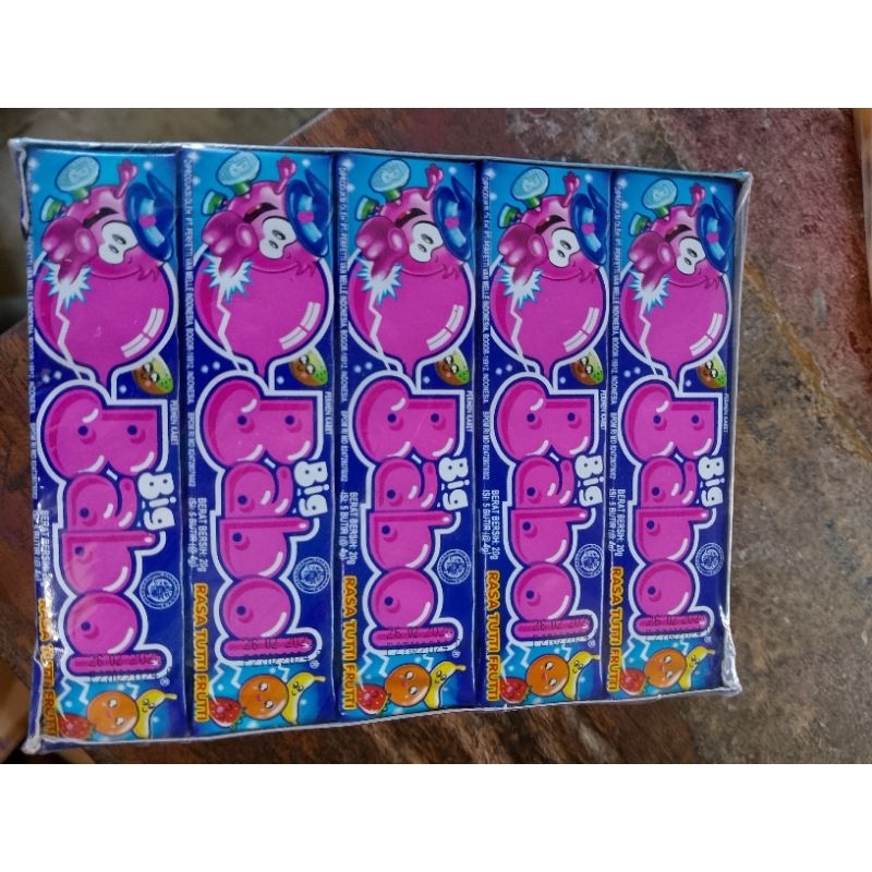 

Big babol box isi 20 Permen karet