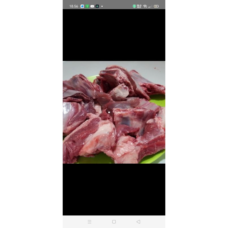 

Tetelan Rusuk kambing domba 500 gram
