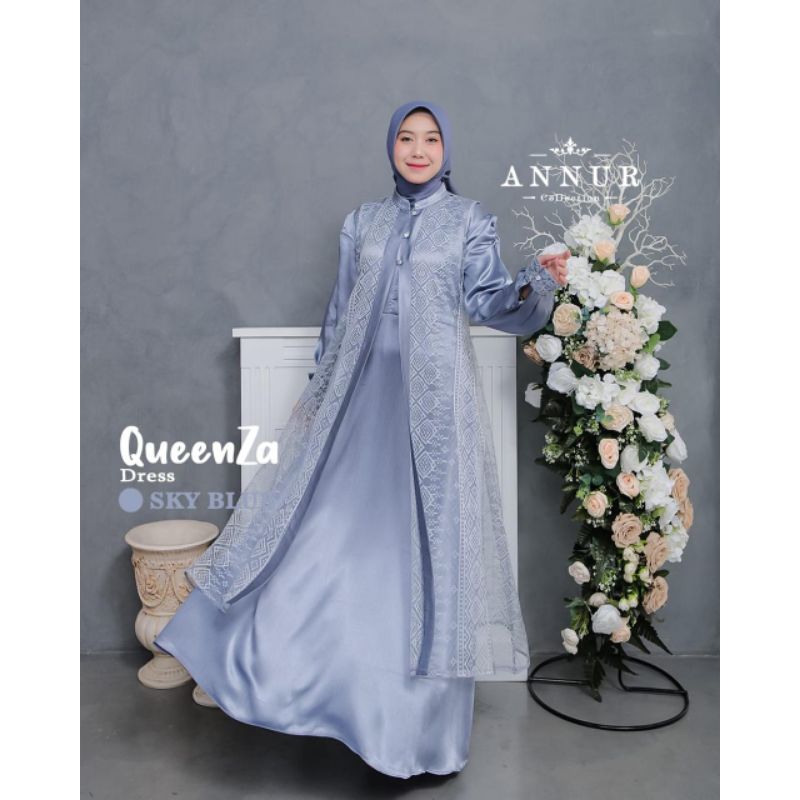 GAMIS MEWAH QUEENZA ORIGINAL ANNUR
