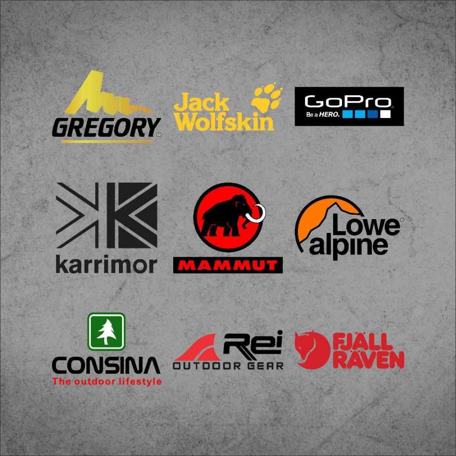 

File Desain Sablon Setrika / Stiker Kain Baju / Sticker Patch Logo brand tas backpacker