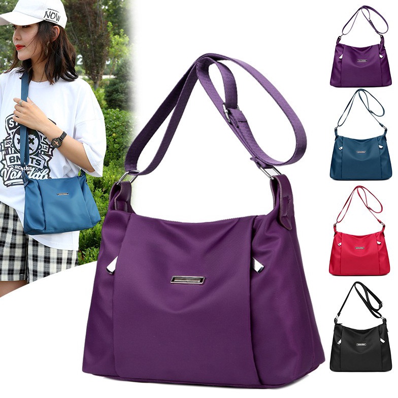 ART D2R2 TAS SELEMPANG WANITA ANTI AIR PREMIUM KOREA FASHION BATAM SLING BAG MURAH URSULA KERJA CEWE