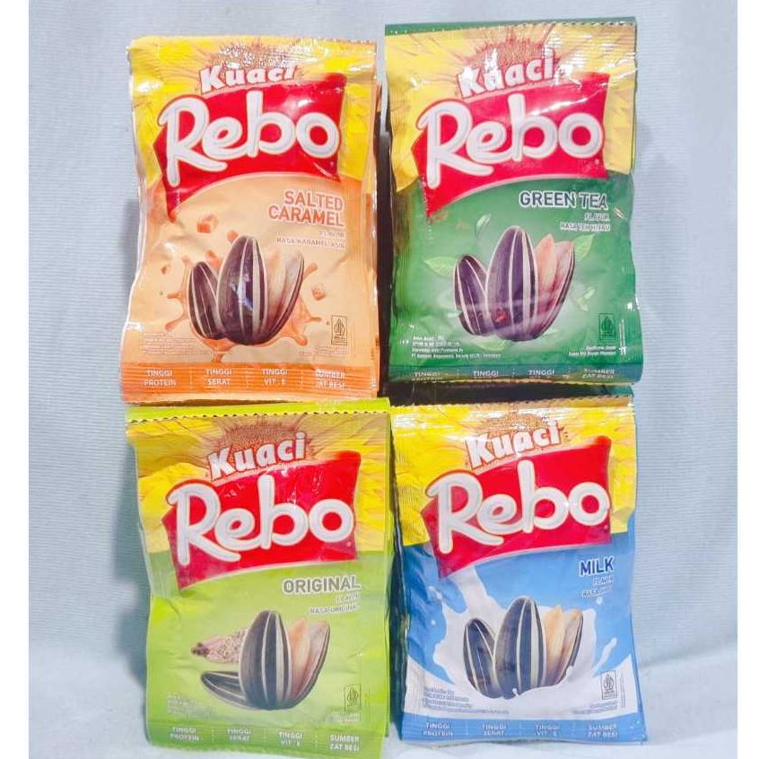 

Kuaci Rebo Original / Salted Caramel / Milk / Green Tea (10 gr)