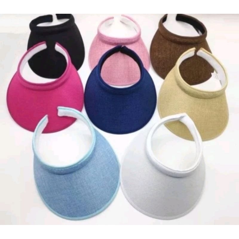 Topi Golf Tikar/Topi visor/Topi Golf model bando/Topi pelindung sinar matahari/Topi wanita terlaris