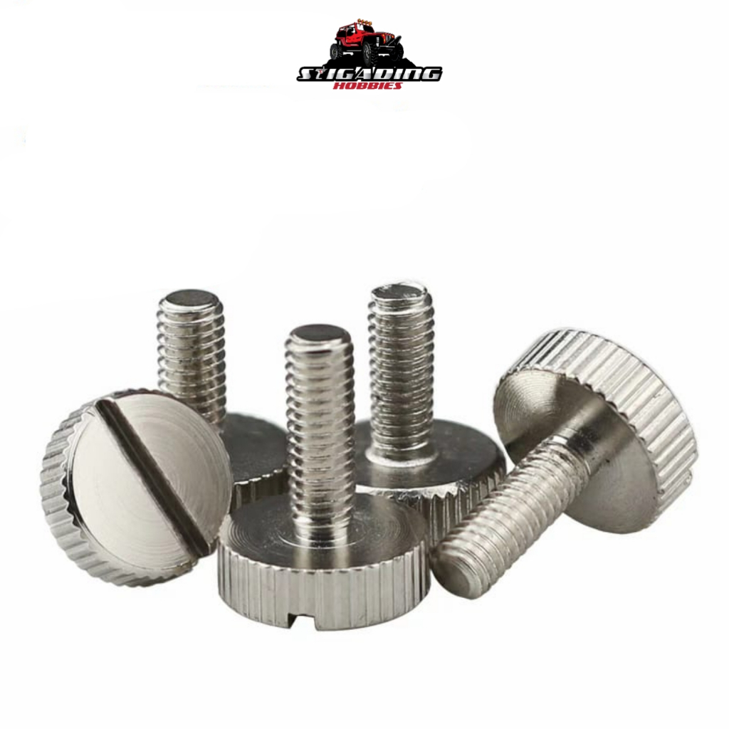 Baut Knurled Adjuster M3 Kunci Body RC 3mm