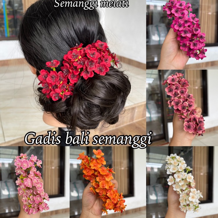 ART U72J semanggi melati bunga hair do bunga sanggul
