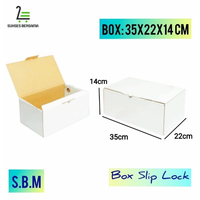 

Box 35x22x14cm/Kardus/Karton/Pizza/Hampers(Box sepatu eloso)