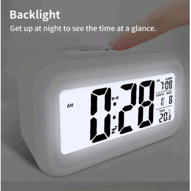 JAM DIGITAL ALARM, jam weker digital meja alarm led