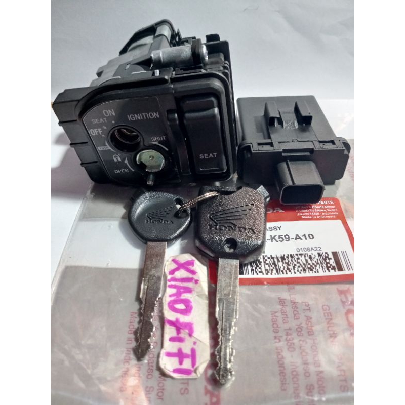 Kunci kontak + TOMBOL JOK Vario 150 led , Scoopy esp 2015-2016 remote