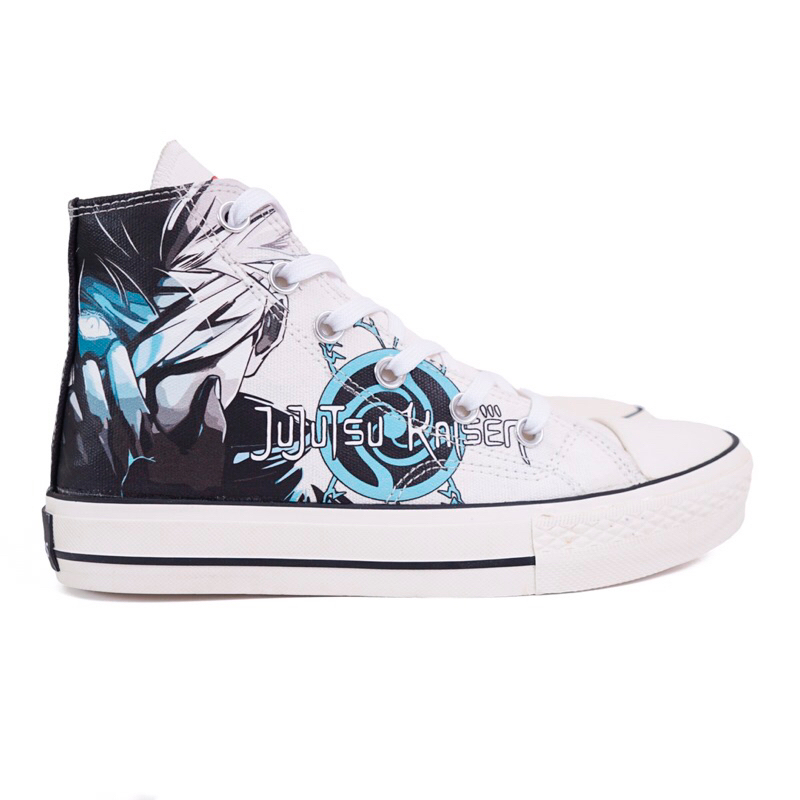 Rafters 97S X Jujutsu Kaisen High Sepatu Sneakers Anime Pria Wanita