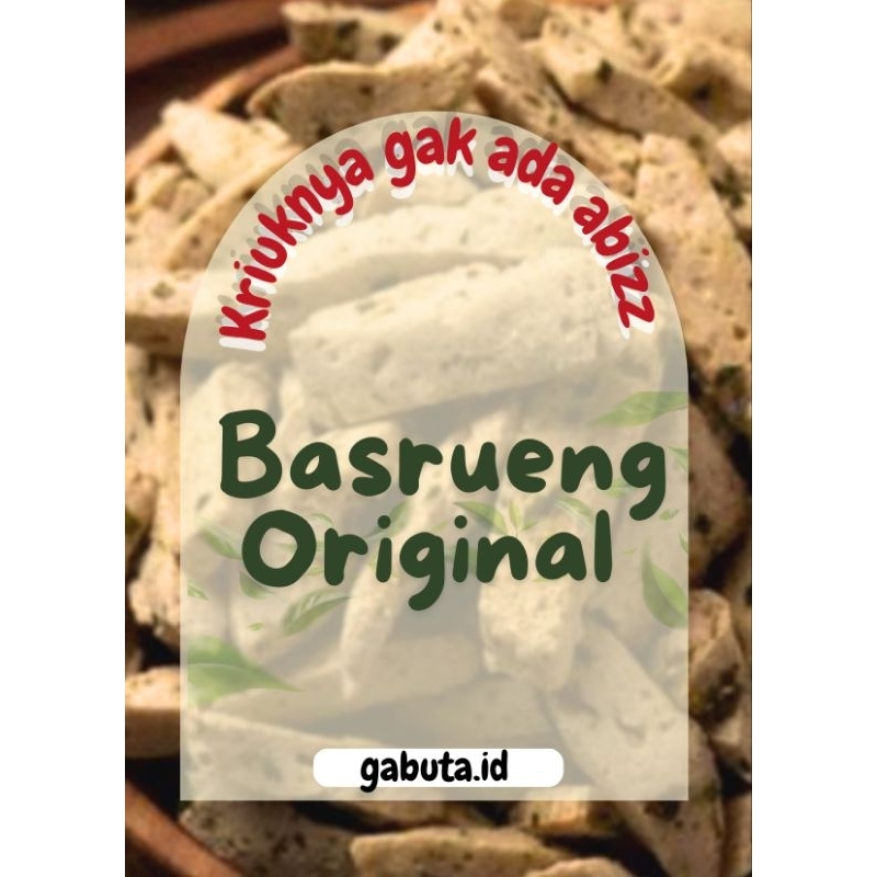 

BASRUENG DAUN JERUK Kemasan Toples 315gr