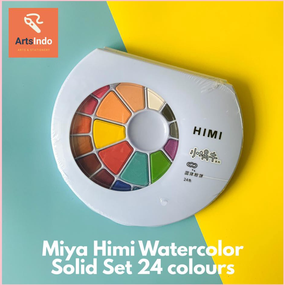 

Update Termurah Miya Solid Watercolor Paint Cat Air Set 24 Colors