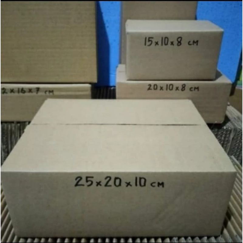 

Kardus packing box ukuran 25×20×10 cm