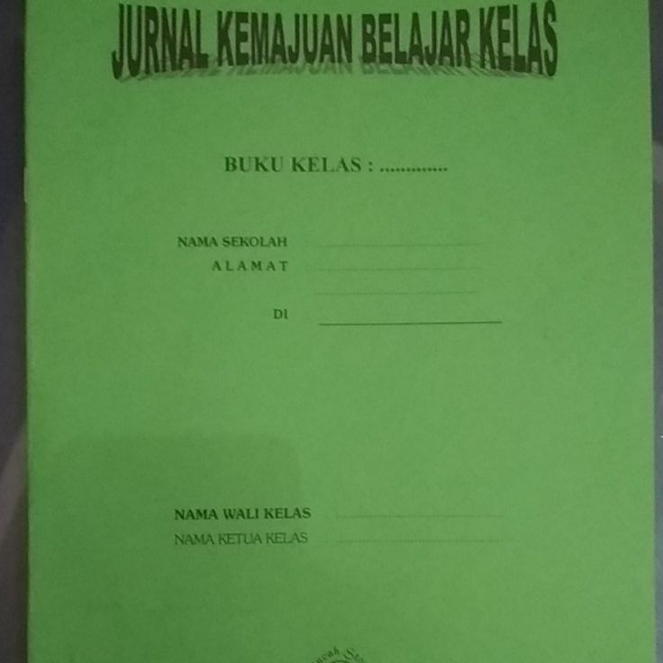 

Murah Sekarang Jurnal Kelas Folio