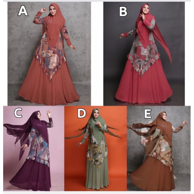 ZIVANA SET SERIES vol.1-2 BY IRNA GALLERY (READY)