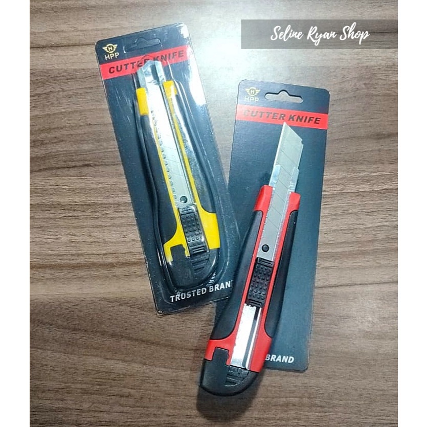 

Pisau Cutter Ukuran Jumbo HPP Auto Lock Kualitas Bagus