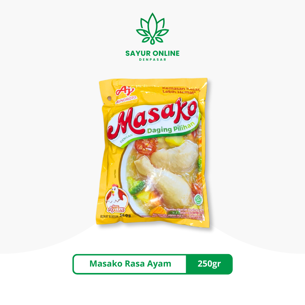 

Masako Rasa Ayam 250gr - Sayur Online Denpasar