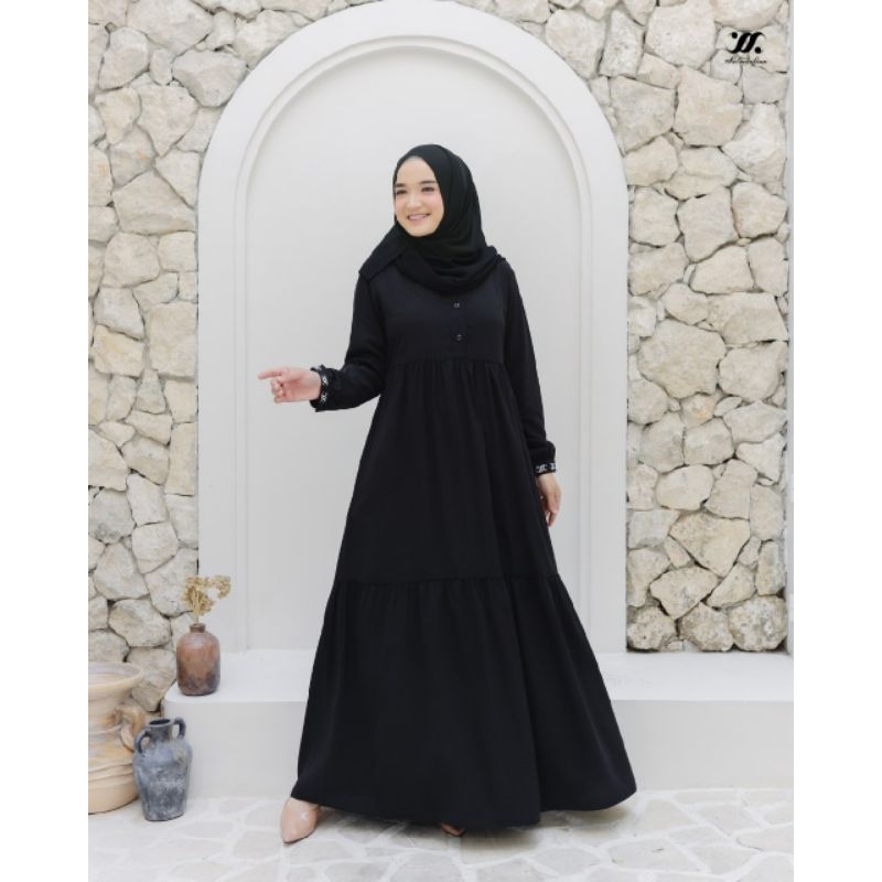 nadlyne dress / dress polos simple