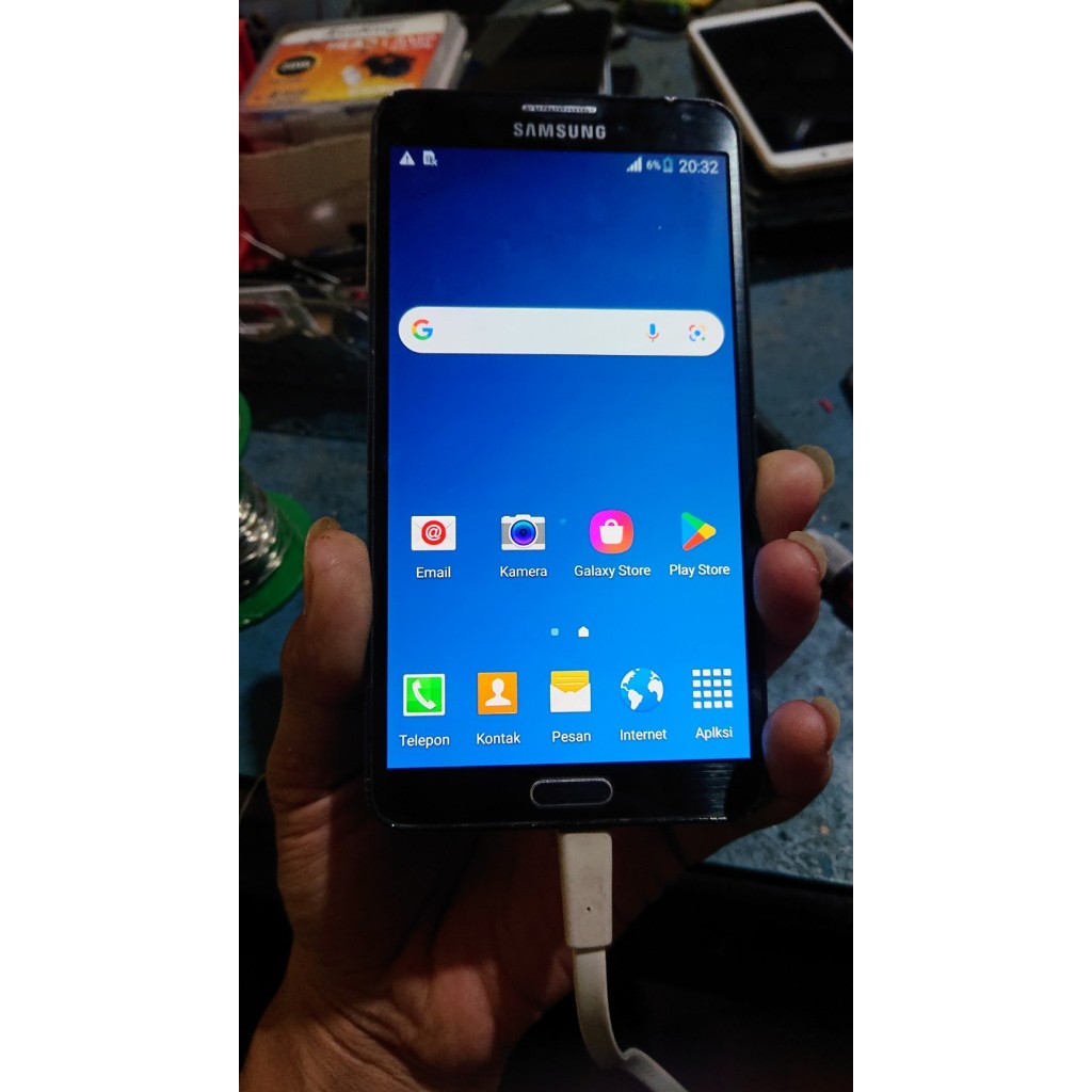 LCD Mesin Samsung Note 3 4g Normal Tested