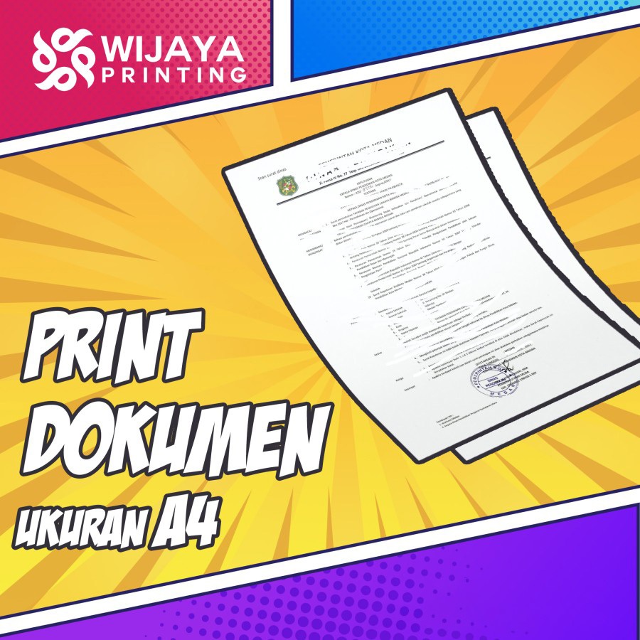 

Cetak Dokumen HVS 80 Gsm A4, Print Dokumen Satu Sisi, Dua Sisi