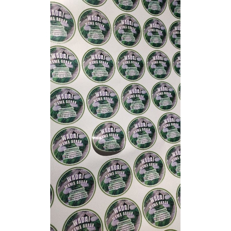 

stiker vinyl siap cetak tanpa edit