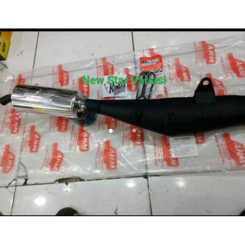Knalpot AHM F1ZR FORCE 1 F1ZR AHM Satria FU ASLI MALAYSIA