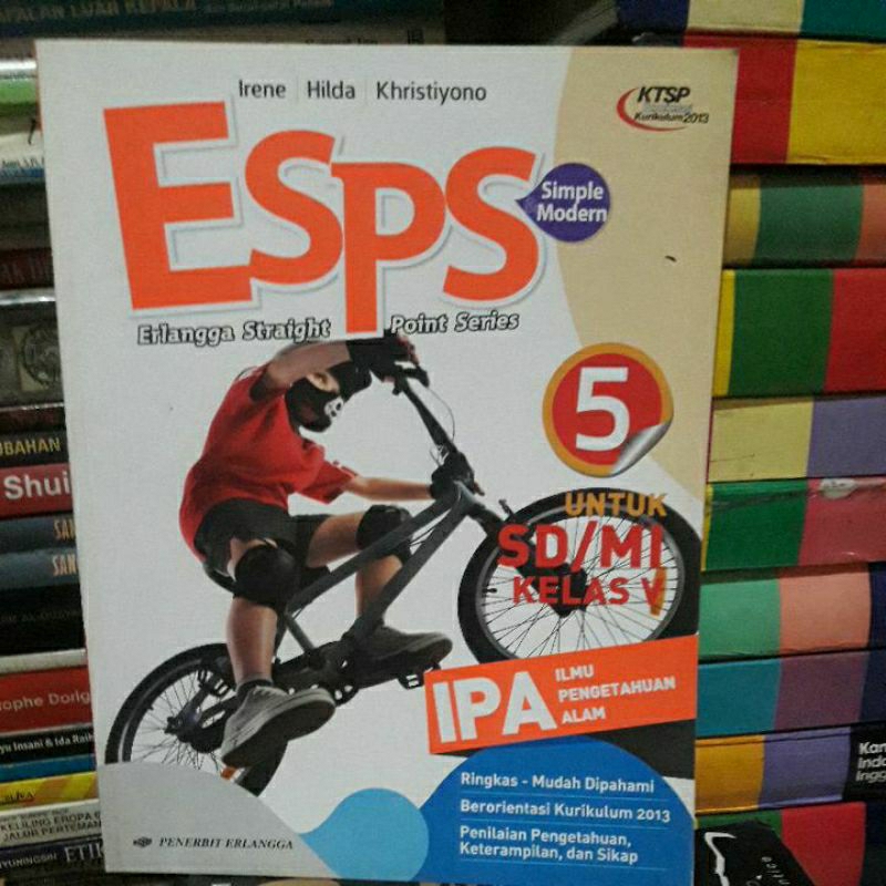 Esps IPA  5 Untuk SD Kelas 5 Erlangga ( ORIGINAL)